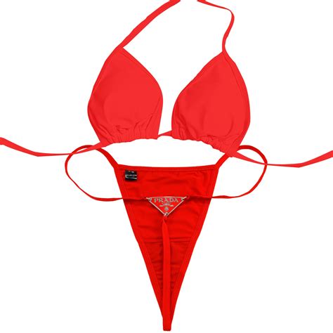 prada bikini thong|Prada thongs panties.